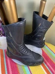 Oxtar Motorcycle Black Leather Zip Boots 7103/GI Goretex Lined Men Eu 41 Us Pre-owned. Price: $45.00.