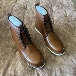 BMUMAB2509MEN'S Shoe Bruno Maro Leather Boots SIZE12 New. Price: $65.00.