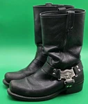 Genuine Harley Davidson Leather Boots 98408 Men Size 9.5M Black Motorcycle Eagle Pre-owned. Price: $79.99.