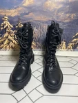 Harley-davidson Women's Dalwood Black Motorcycle Boots, D84694 Sz 8.5 Pre-owned. Price: $50.00.