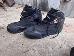 Firstgear Kili Lo Wp Boots 9M EU42 Black Velcro Motorcycle Shoes Pre-owned. Price: $60.00.