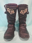 Fox Racing Comp Boots Youth Size 1 (32.5) Good Condition Mx Atv Pre-owned. Price: $39.99.