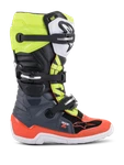 Alpinestars Tech 7S Youth Boots Dark Grey/red Fluo/fluo Yellow Size 3 New. Price: $279.95.