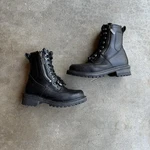 Milwaukee Black Leather Motorcycle Boots Trooper MB216 SIZE-8C Pre-owned. Price: $70.00.