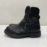 Harley-davidson Black Solid Motorcycle Boots Men Size 10 Pre-owned. Price: $39.99.