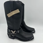 Dingo Chopper Motorcycle Mens Black Casual Boots DI19053 Sz. 10.5D Nwt New. Price: $115.00.