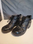 Milwaukee Black Leather Lace Up Motorcycle Boots MVB236 Size 9B Pre-owned. Price: $69.99.