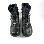 Harley Davidson Women's Black Combat Biker Boots Grunge Goth Y2K 8M Pre-owned. Price: $23.77.