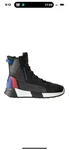 Bmw Knitrace Black Motorcycle Sneaker Boot, Size 46 / Us 12 New. Price: $280.00.