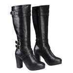 Milwaukee Leather MBL9422 Women's Tall Black Studded Strap Fashion Casual Boots New. Price: $129.99.