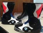 Bmw Motorcycle Motorbike Shoes Motorrad Bottes Racing Leather Boots New. Price: $111.86.