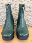 Fly London Women's Boco Front Zip Ankle Boot Dark Green Size 38 Euc Pre-owned. Price: $139.98.