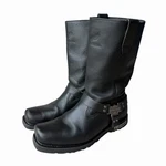 Harley Davidson Motorcycle Black Harness Square Toe Boots 98045 Men 13 Pre-owned. Price: $125.00.