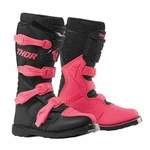 Thor Womens Blitz Xp Boots - Motocross Offroad Dirt Bike Pink Black! New. Price: $99.95.