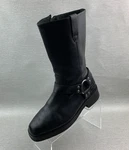 Harley Davidson Korsen Motorcycle Boots Black Leather Zip Harness Strap Size 8 Pre-owned. Price: $119.95.