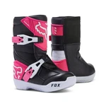 Fox Racing Kids Comp Motocross Boots (black/pink) (size 12) 30472-285-12 New. Price: $189.95.