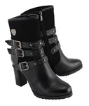 Milwaukee Performance Women's Harness Ankle Boot W/ Block Heel - MBL9433 New. Price: $79.99.