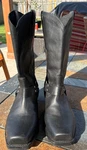 Men's Cody James Harness Ring Boot Black Leather Square Toe CJ9995BL Size 12D New. Price: $129.00.