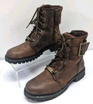 Harley Davidson Footwear Motorcycle Boots Brown Women's 6 Stylewood D87087 Pre-owned. Price: $58.49.