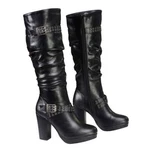 Milwaukee Leather 9419 Women's Tall Black Premium Platform Fashion Boots New. Price: $99.99.