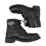 Harley Davidson Womens Motorcycle Boots Black Size 9 Laces & Side Zipper Emblem Pre-owned. Price: $29.99.