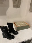 Nib Harley-davidson Footwear Women's Black Leather Style 28850 Size 6 New. Price: $59.99.