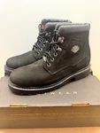 New Harley Davidson Badlands Boots Size 10.5 - Men Black D91005. Price: $150.00.