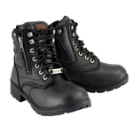 Milwaukee Leather MBL9321WP Womens Black Waterproof Lace-up Boots Side Zipper New. Price: $149.11.