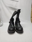 Cody James Men's Engineer Boots Black Leather Buckle Mid-calf Round Toe Us 11 Pre-owned. Price: $74.99.