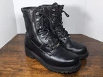 Milwaukee Black Leather Motorcycle Boots Men's 10.5 MB416 Freedom Flex Work Pre-owned. Price: $49.99.
