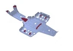 Rival Powersports Usa Alloy Skid Plates Central 2444.7132.1 New. Price: $552.85.