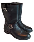 Xelement 1440 Men's 'the Classic' Black Harness Motorcycle Leather Boots Sz Pre-owned. Price: $99.96.