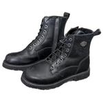 Harley-davidson Hannon D93840 Men 10.5M Black Leather Lace Up Side Zip Boots Pre-owned. Price: $64.99.