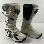 Fox Racing Comp 5 Motocross Boots Mens M9 White Black Head Mx Safety Pre-owned. Price: $130.00.