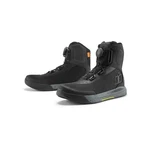 Icon "overlord Vented Ce" Motorcycle Boots Boa System Men's U.s. 11 - Black New. Price: $185.00.