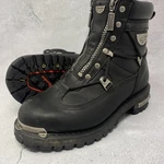 Milwaukee Boots Women Black Throttle Biker Motorcycle Riding Zip MB240 Sz 6.5 Pre-owned. Price: $42.49.