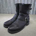 Harley Davidson Womens Sz 9 Leather Boots Shoes Medium Black 81488 Zip Engineer Pre-owned. Price: $89.97.