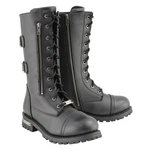 Milwaukee Leather Men 13-INCH-TALL Tactical Black Lace-up Boots Zipper New. Price: $179.99.