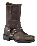 River Road Harness Style Boots Brown Size 10.5 Us Motorcycle New. Price: $160.00.