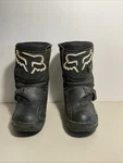 Fox Racing Kids Comp Boots Size K13 Us Youth Protective Dirtbike Black Pre-owned. Price: $34.99.