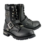 Milwaukee Leather Men's Black Lace-up Engineer Motorcycle Boots W/ New. Price: $139.99.