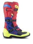 Alpinestars Tech 3 Boots Bright Red/blue/fluo Yellow Size 12 New. Price: $264.95.