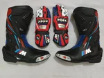 Bmw Motorcycle Racing Boots & Gloves Cowhide Leather Motorbike Riding Gear New. Price: $182.00.
