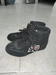 G-force Racing Gear Mid-top Crew Shoes Black, Size 7 Pre-owned. Price: $30.00.