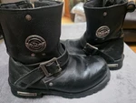 Milwaukee Leather Mens 6" Classic Sz 7.5 Engineer Motorcycle Boot Side Buckle Pre-owned. Price: $89.99.