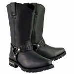 Milwaukee Leather 9015 Mens Black 11-INCH Western Style Harness Motorcycle Boots New. Price: $154.99.