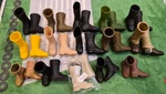 15 Pairs Gi Joe 90'S Army Military Mixed Boots Shoes For 12 Figures Used. Price: $29.00.