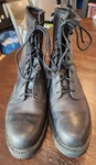 Victory Motorcycles Usa Biker Boots Black Leather Chunky Sole Men's Size 12 New. Price: $99.99.