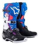 Alpinestars Tech 10 Supervented Mx Boots - Black/enamel Blue/purple/wh Size 12 New. Price: $749.95.
