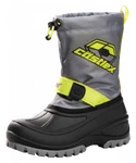 Castle X Element Youth Snow Boots - Hi Vis / Gray Sizes 4 Or 5 New. Price: $75.16.